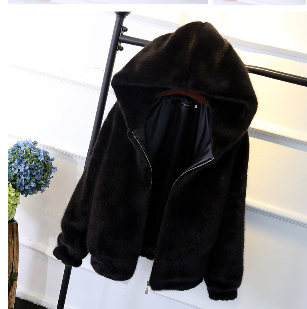 Faux Fur Coat Image 4