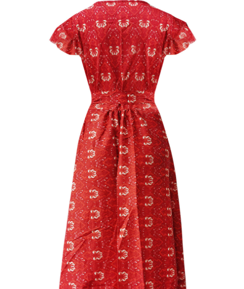 Holiday Print Dress 3