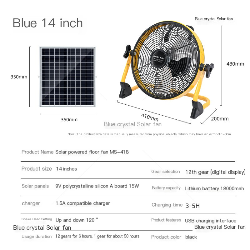 Outdoor Camping Fan Image 2