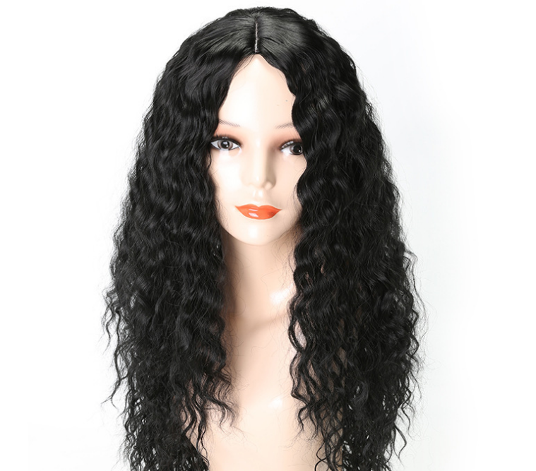 Fluffy Corn Perm Wig Image 2