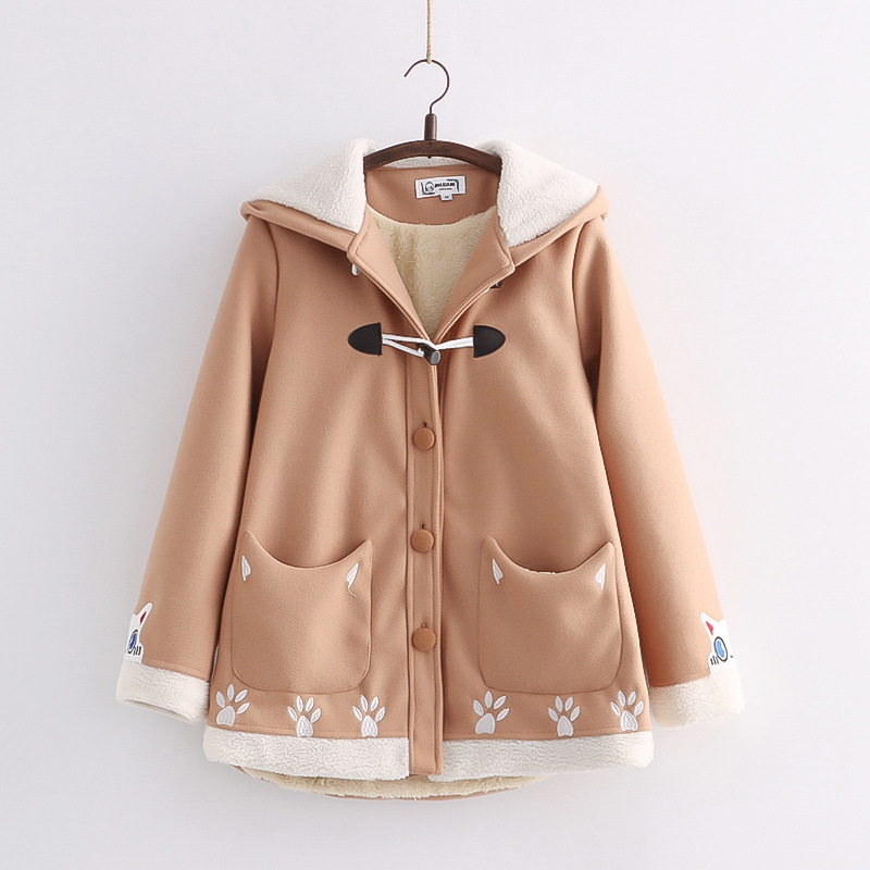 Japanese Woolen College Coat Image 2