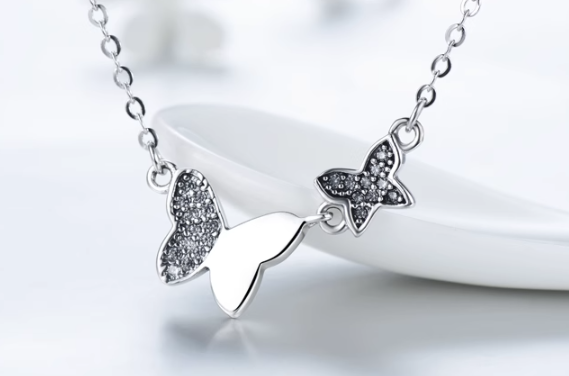 Butterfly Necklace Image 2
