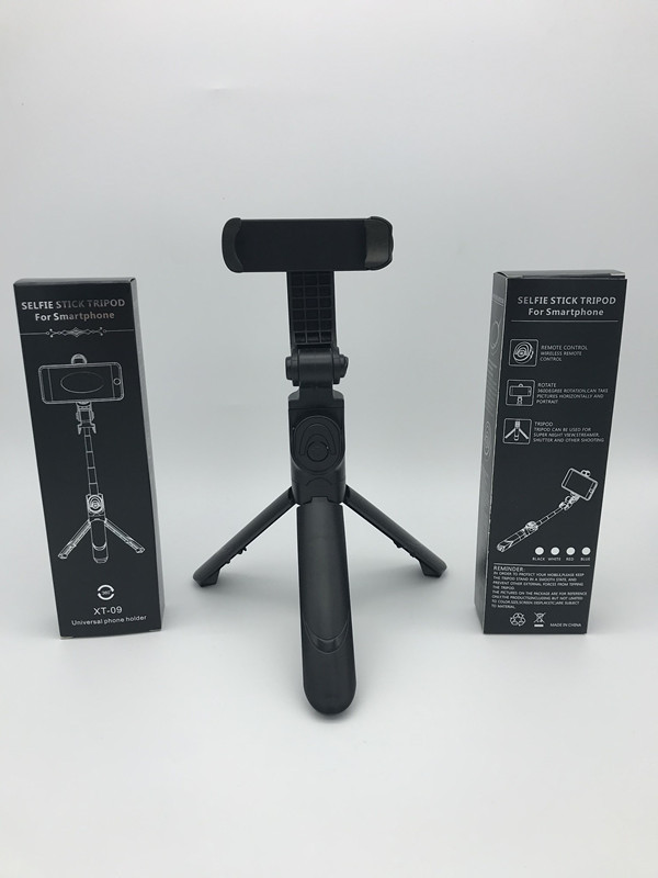 Bluetooth Integrated Tripod Selfie Stick XT-09