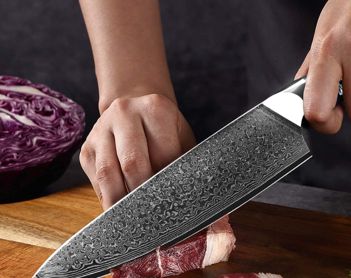 Damascus Knife 3