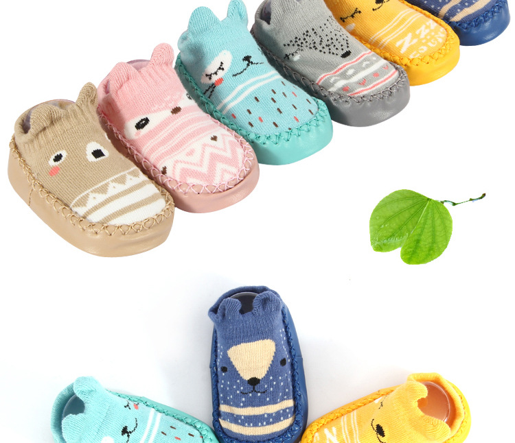 Cartoon Baby Socks Image 2