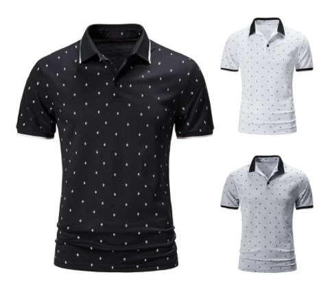 Men's Guitar Print T-Shirt Image 1