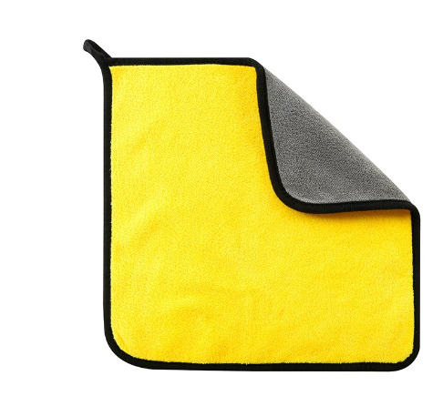 500GSM Super Absorption Car Wash Microfiber Towel Home Appliances Glass Cleaning Washing Clothes With High Density Coral Velvet