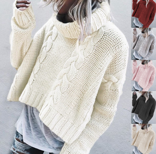 High Neck Sweater Image 1