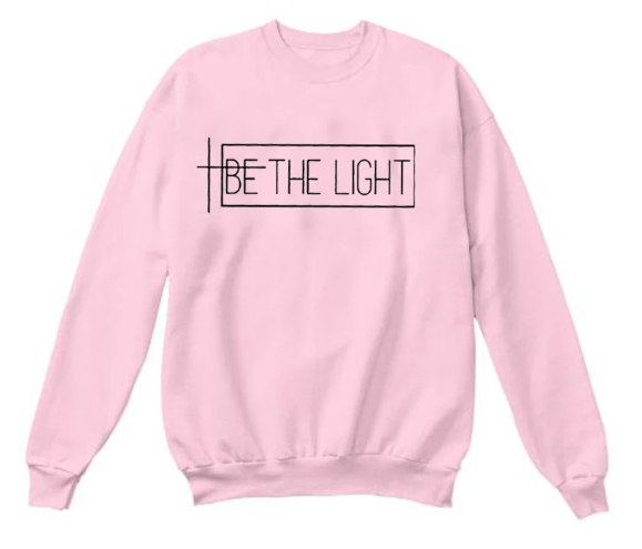 BE THE LIGHT Sweatshirt - Image 4