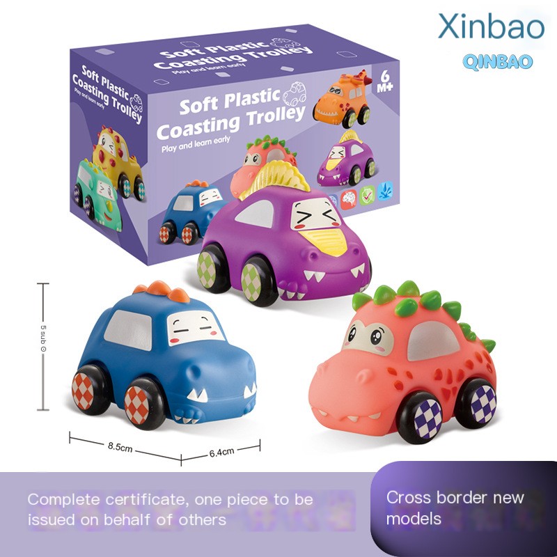 Dinosaur Soft Toy Car 1
