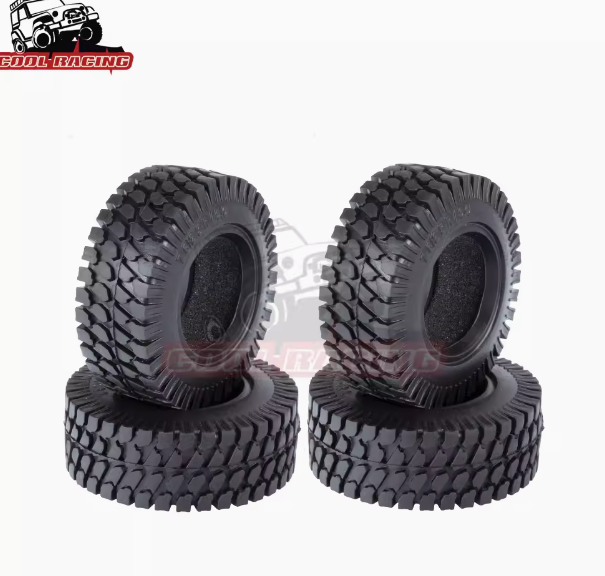 Metal Beadlock Wheel Rim Tire Set Image 3