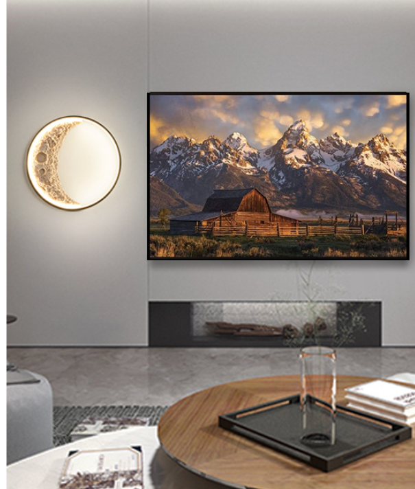 Moon Wall Lamp Design