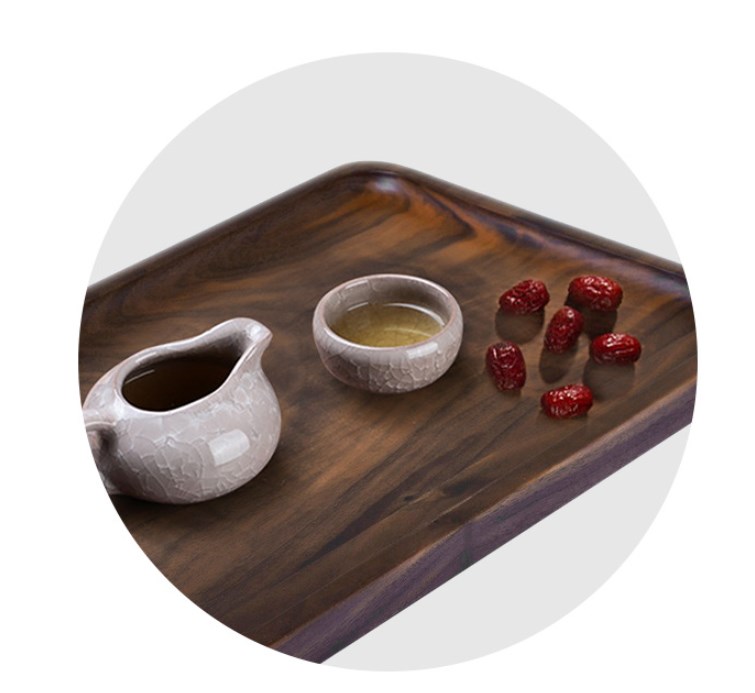 Black Walnut Wooden Tray Image 1