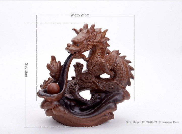 Buddhist Incense Burner in Brown Color