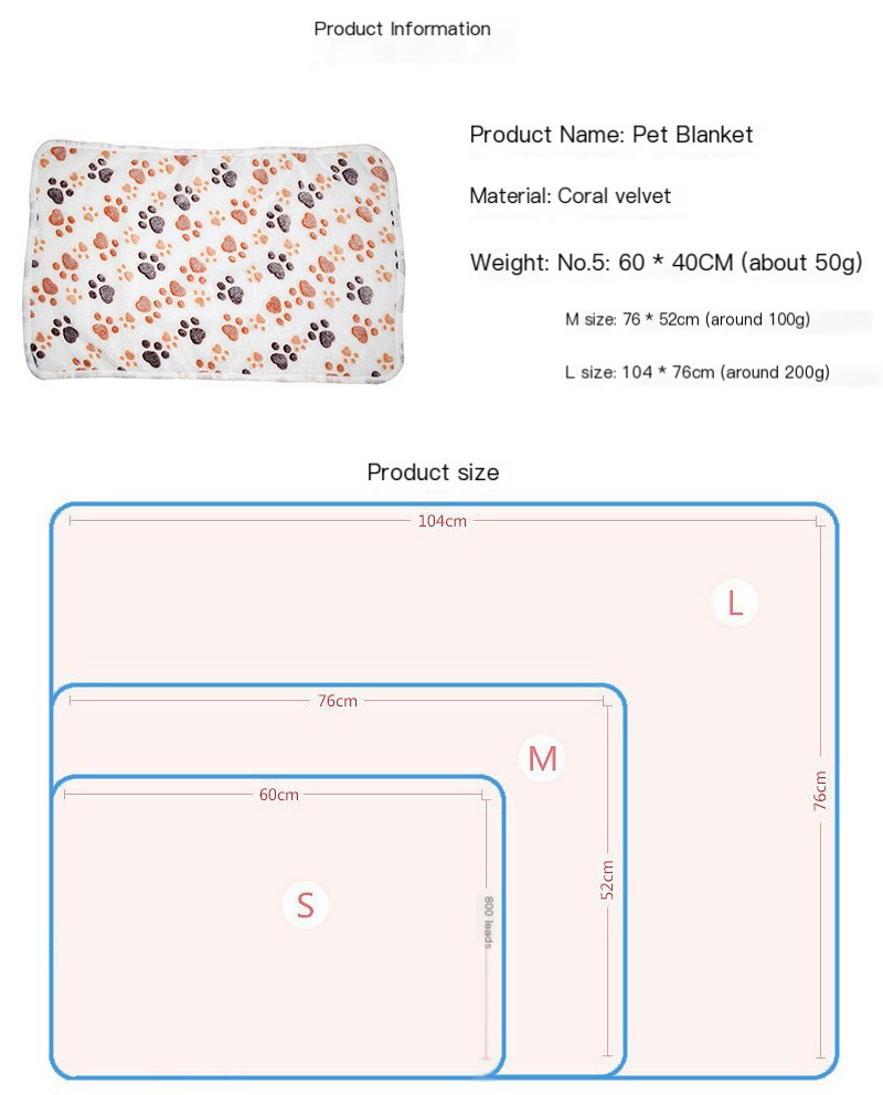 Cozy Pet Blanket