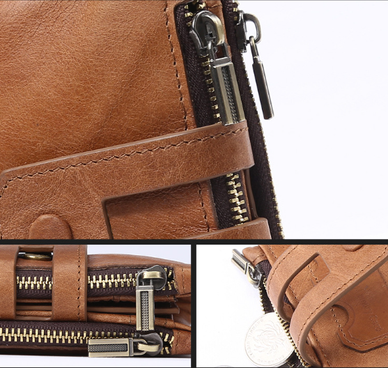 Casual Fashion RFID Leather Wallet 2