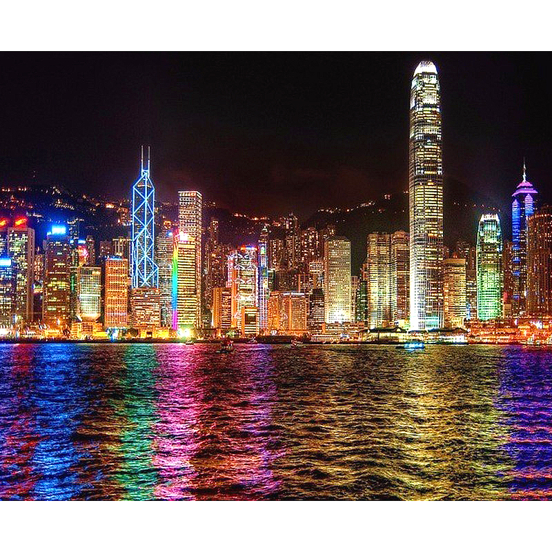 Diamond Painting Night Cityscape
