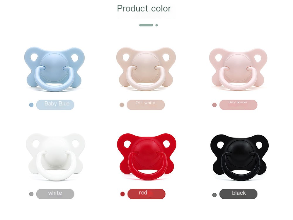 Baby Silicone Pacifier Image 5