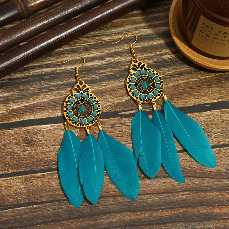 Feather Earrings 4