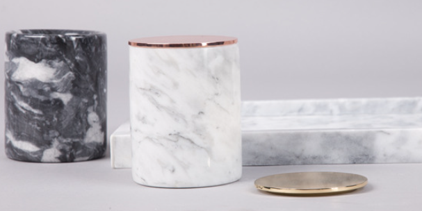 Marble Candle Cup Image 1