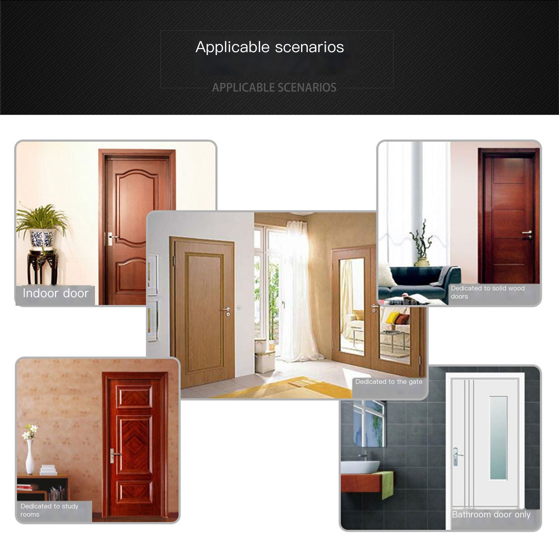 Stylish Steel Hinges