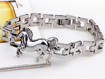 Close-up of the bracelet design