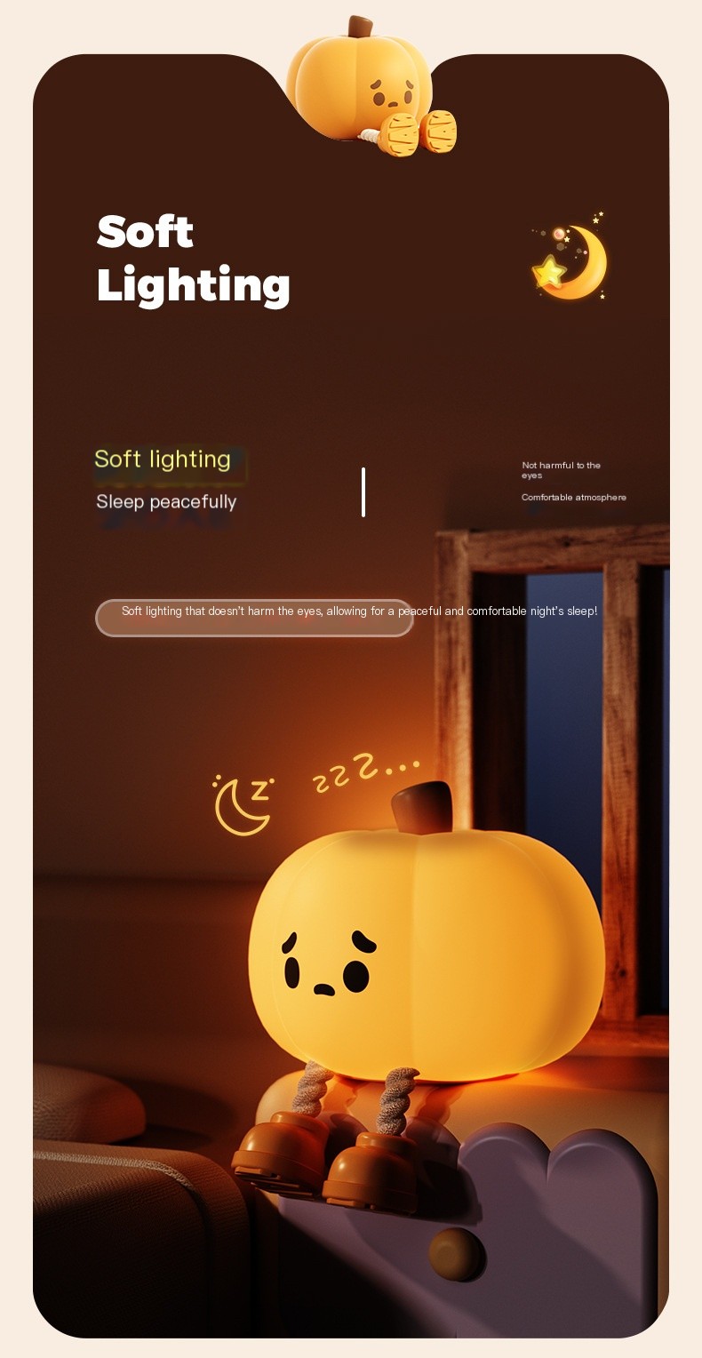Halloween Pumpkin Night Light 3