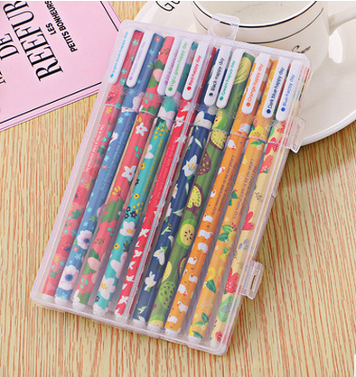 set de bolígrafos de gel de 10 colores