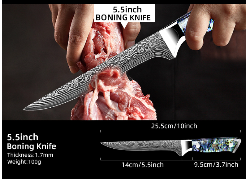 Damascus Knife 11
