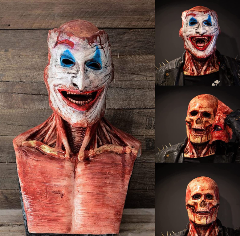 Jack Double Face Mask Close-up