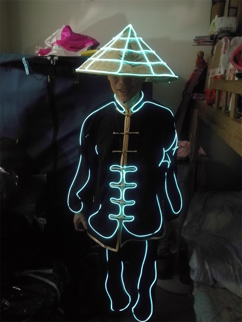 Fluorescent Dance Performance Wear 4