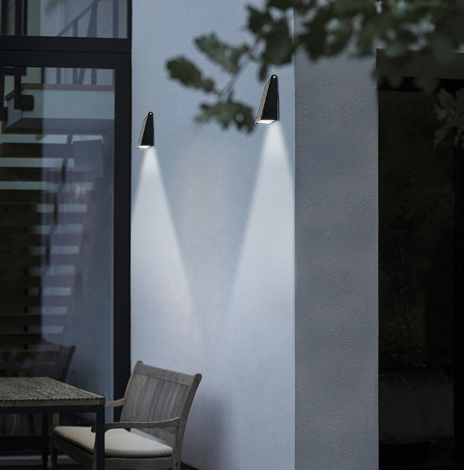 LED Solar Wall Light 2