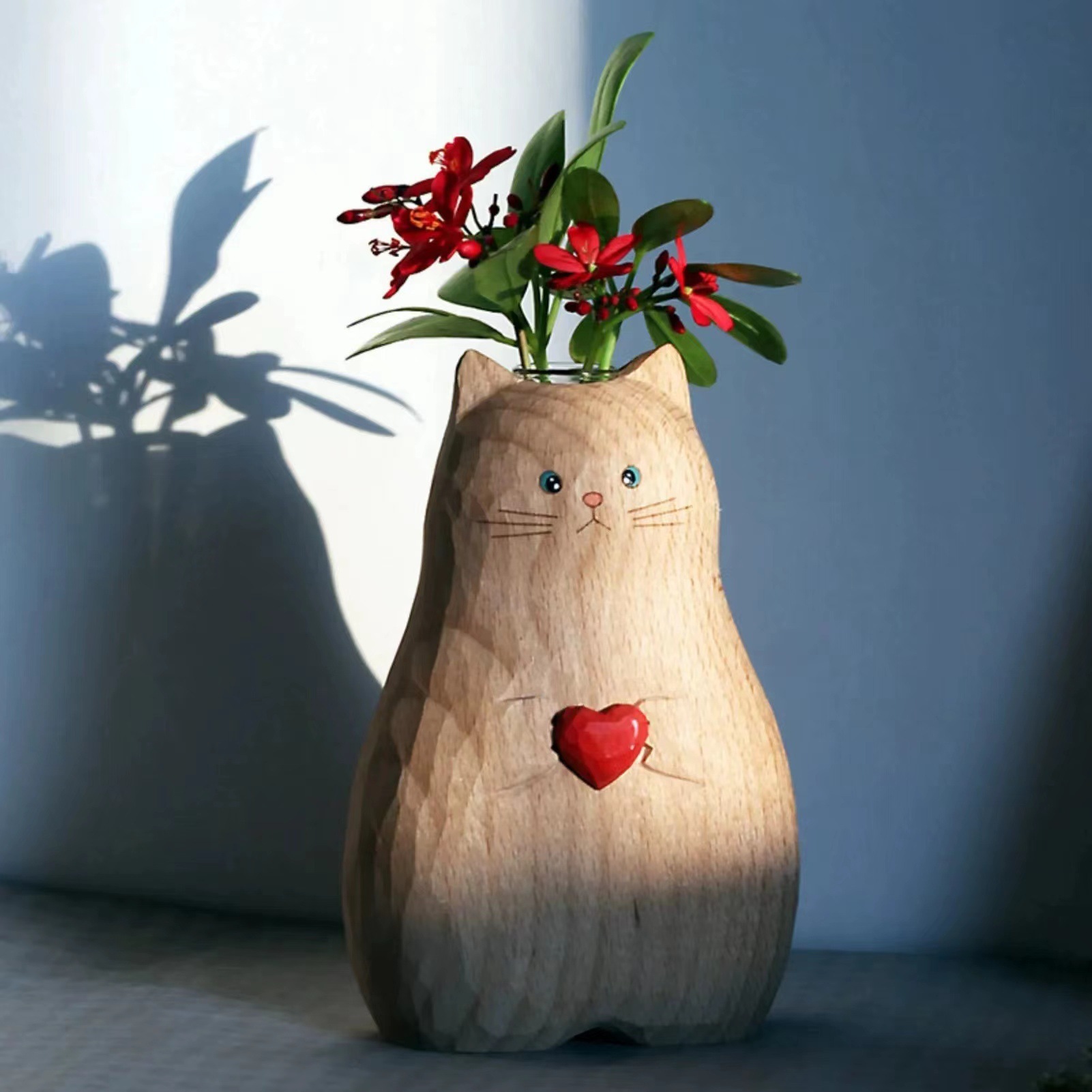 Handmade Cat Vase Image 1