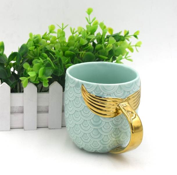 Mermaid Tail Mug - Side View
