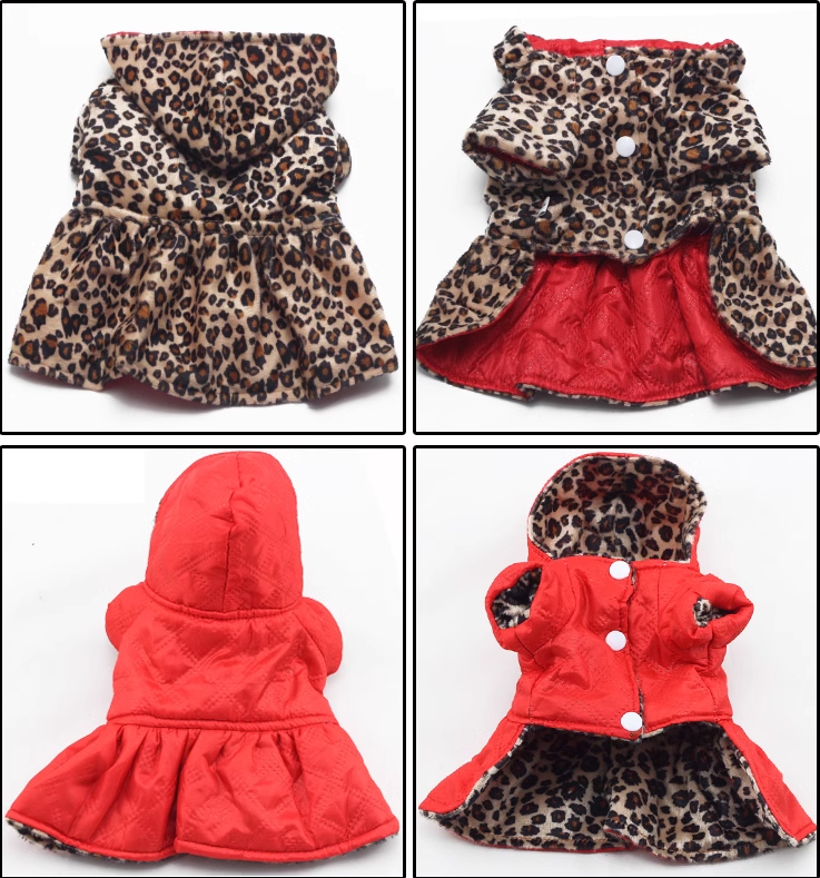 Leopard Print Cotton Dress