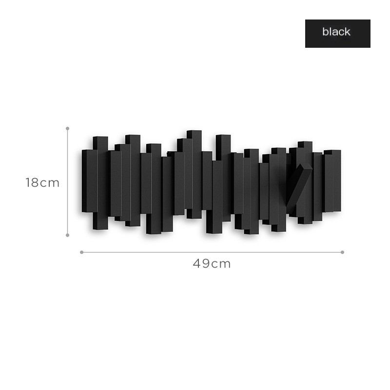 Creative keyboard hooks for wall hangers for coat hangers and hat hooks