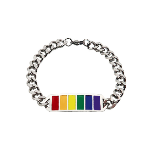 Titanium Steel Rainbow Bracelet
