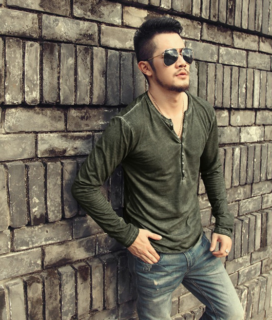 Stylish long sleeve shirt
