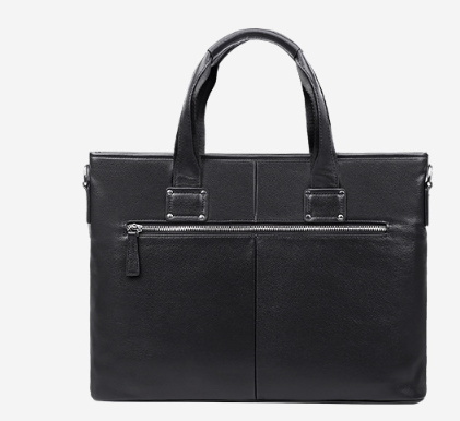 Genuine Leather Men's Laptop Bag - Image 6