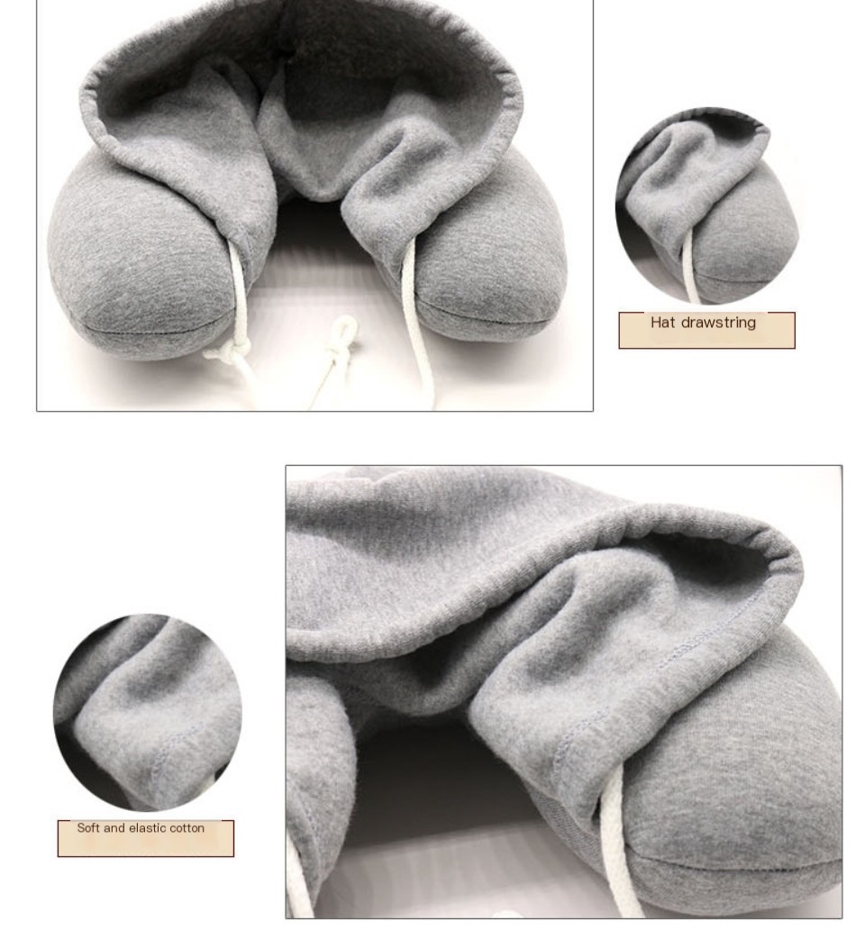 U-shaped neck pillow details