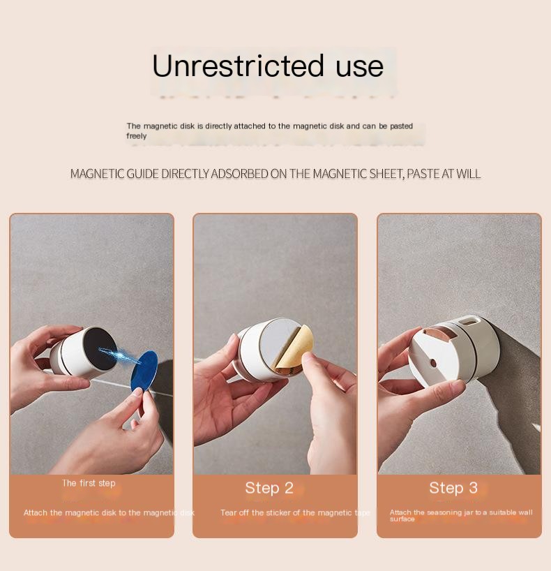 Magnetic Seasoning Jar