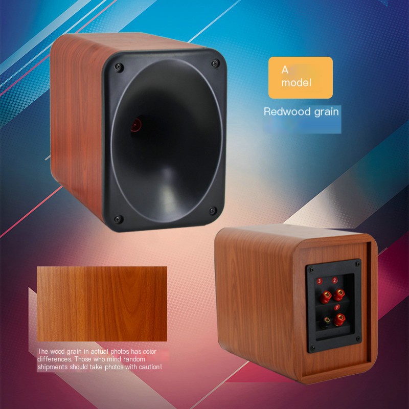 Premium Adjustable High-Frequency Wooden Speakers