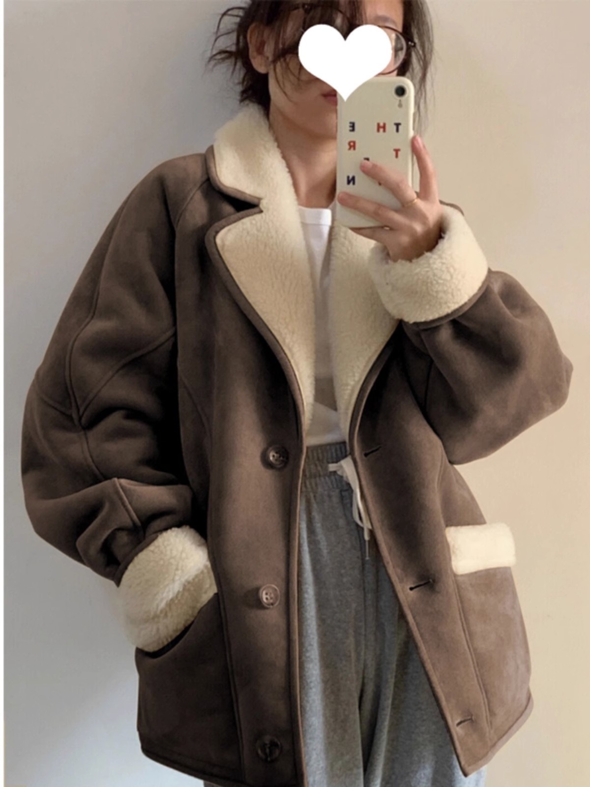 Suede Short Coat Image 2