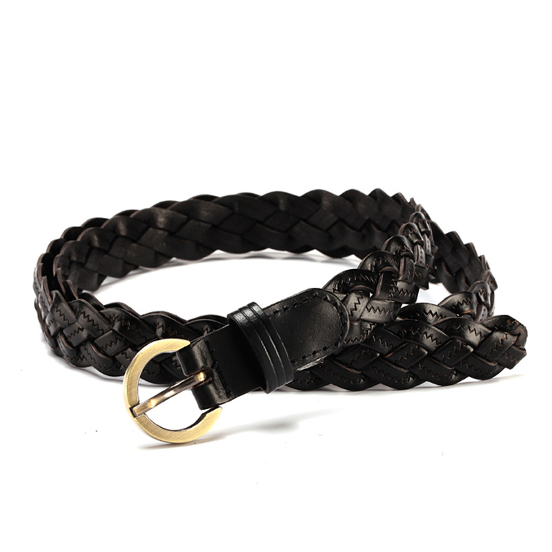 Woven Belt in Rice White