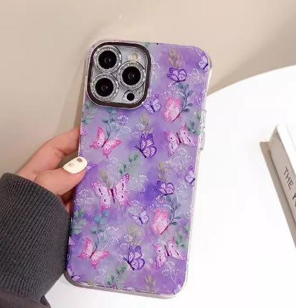 Flower Butterfly Phone Case - Image 2