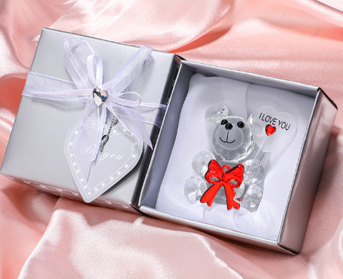 Crystal Bear Figurine 1