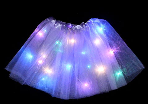 LED Ballet Skirt Purple