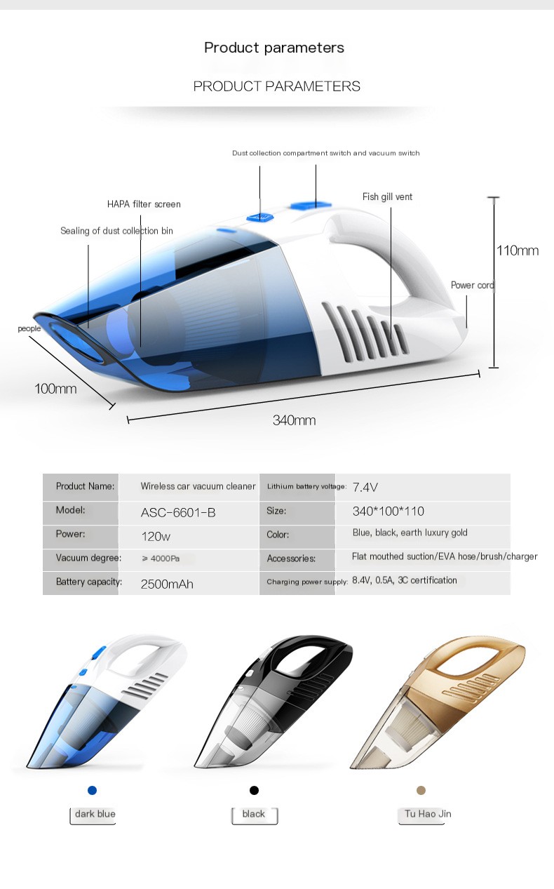 V10 Car Vacuum Cleaner - Image 1