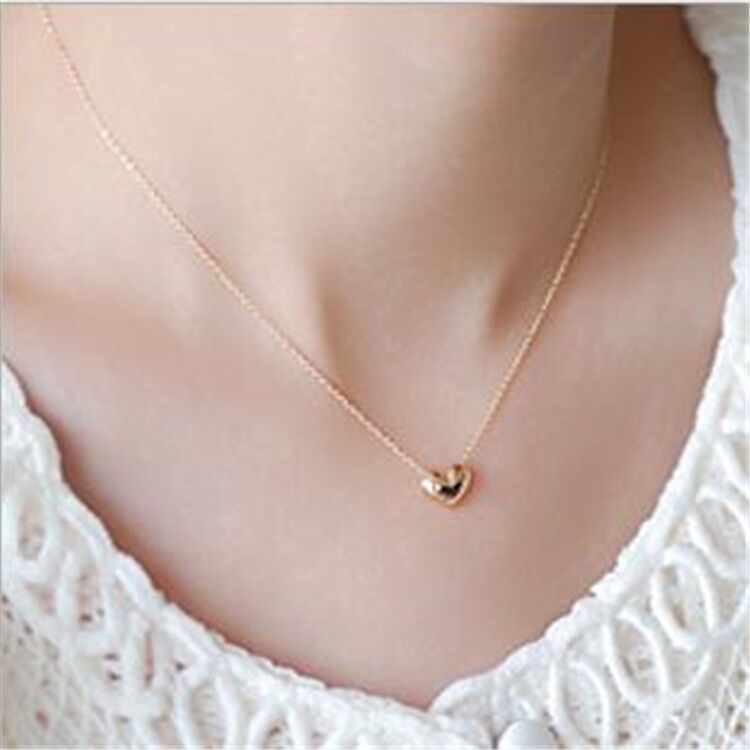 Elegant Heart Pendant Necklace