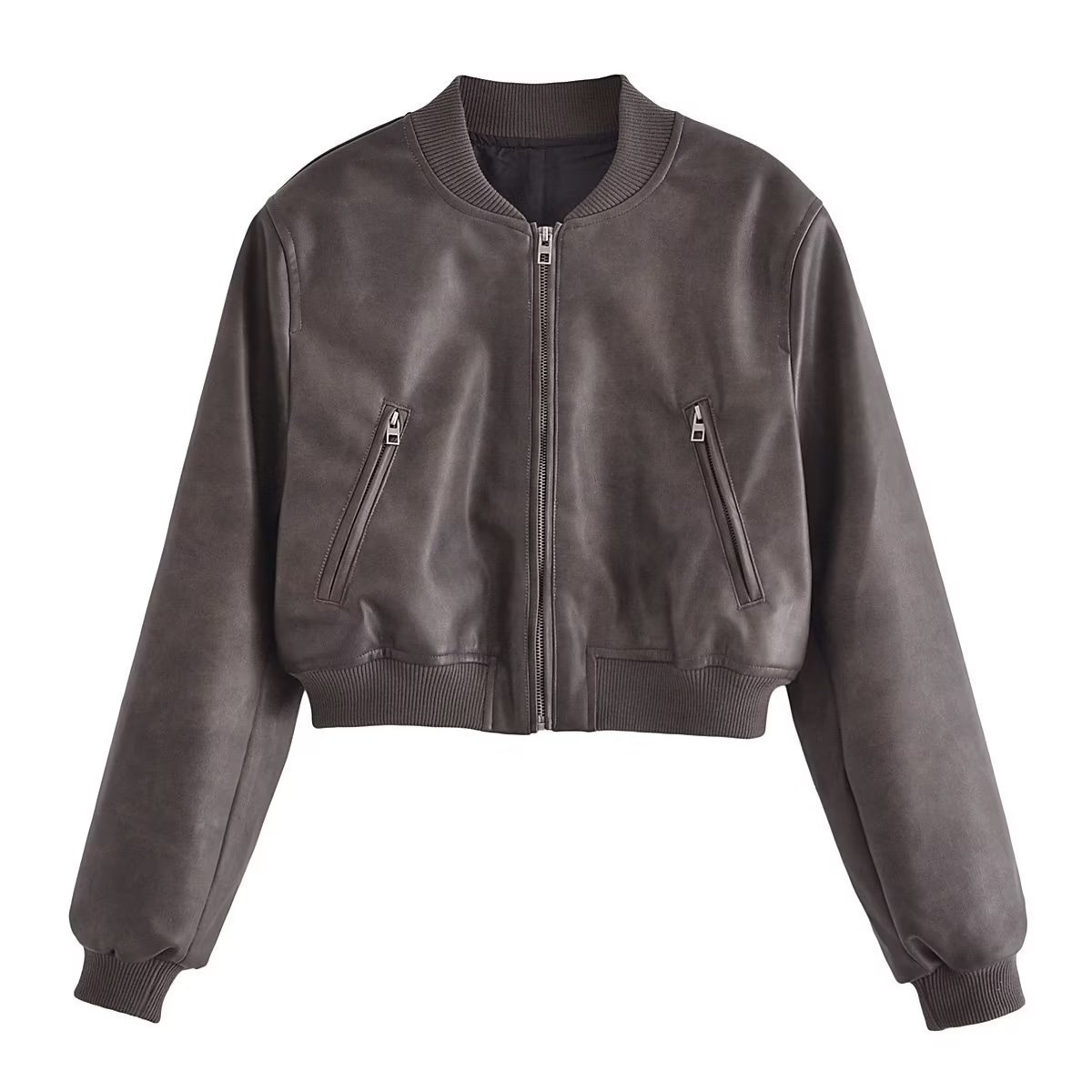 Stylish Leather Coat